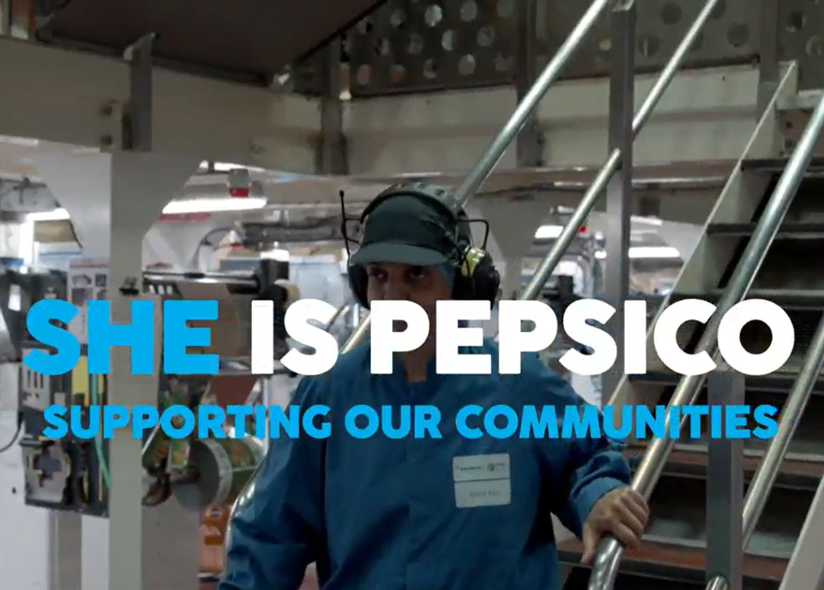 She is PepsiCo: Supporting our communities